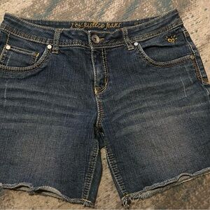 Girls size 16 Blue Jean Shorts